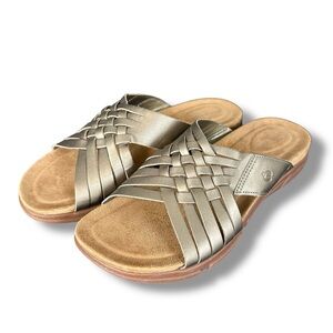 Easy Spirit Women's Meadow Woven Slip-On Sandals Size 6.5 Bronze NEW